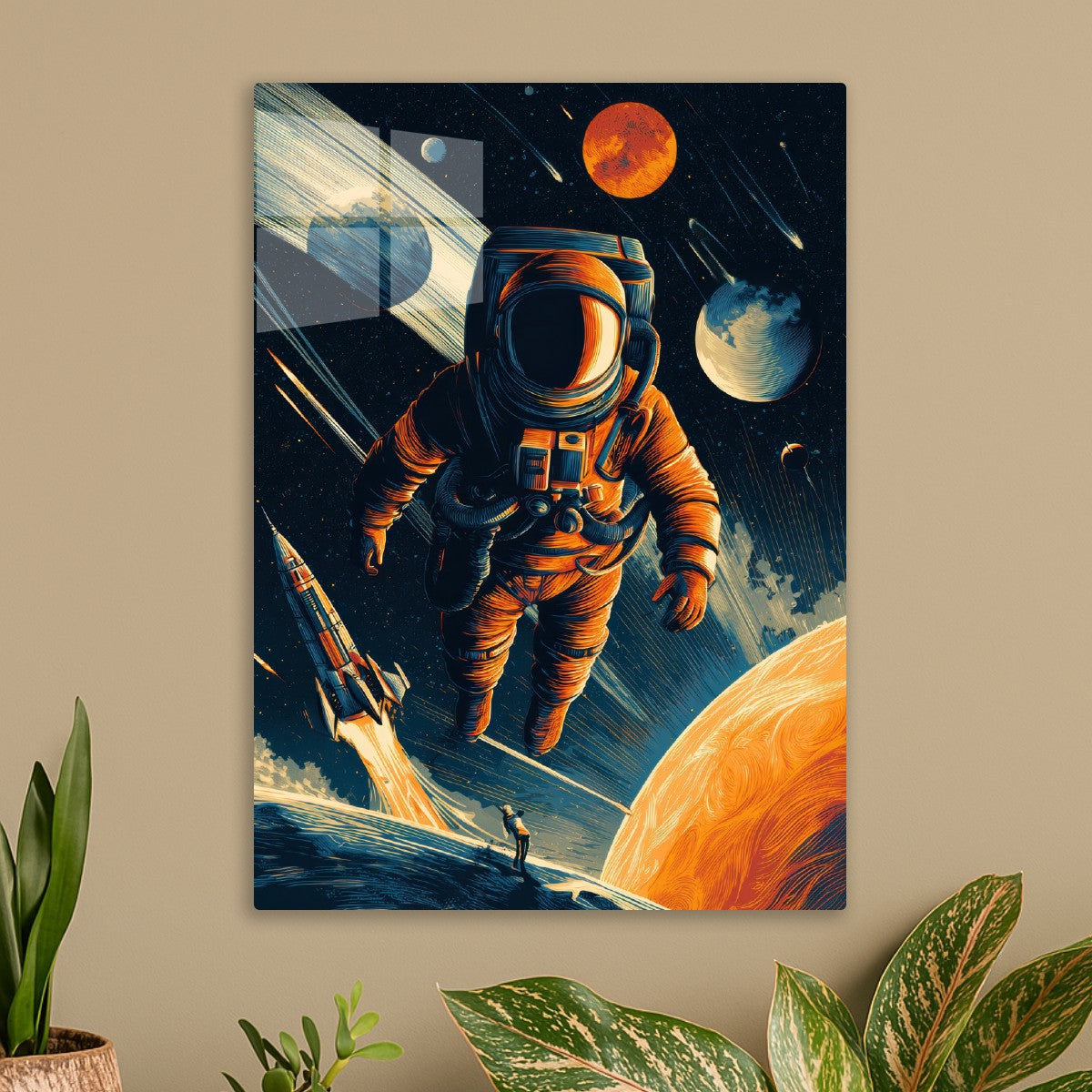 An Astronaut in Space
