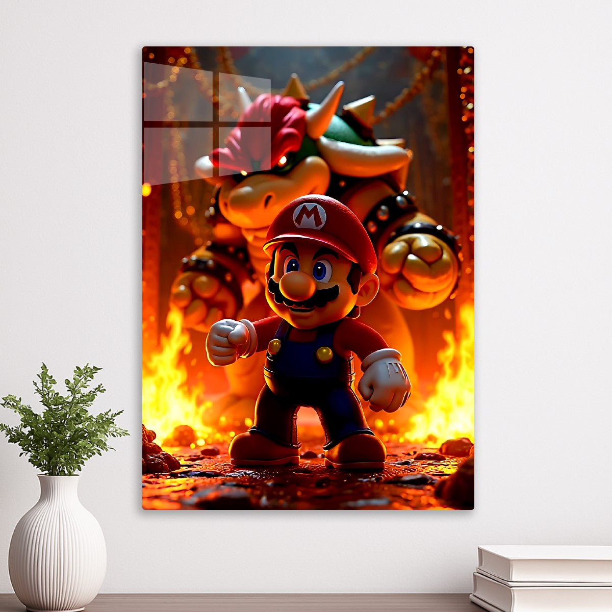 Super Mario Fire Flower Fury