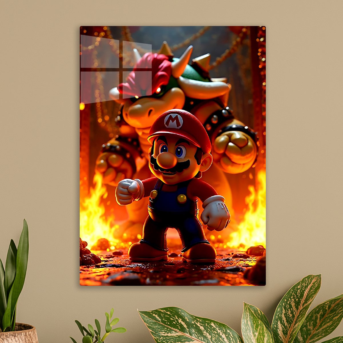 Super Mario Fire Flower Fury