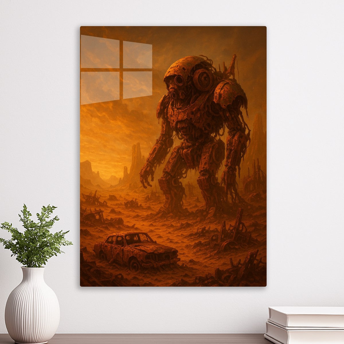 Rust Titan of the Dunes
