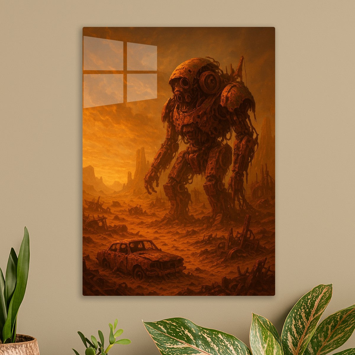 Rust Titan of the Dunes