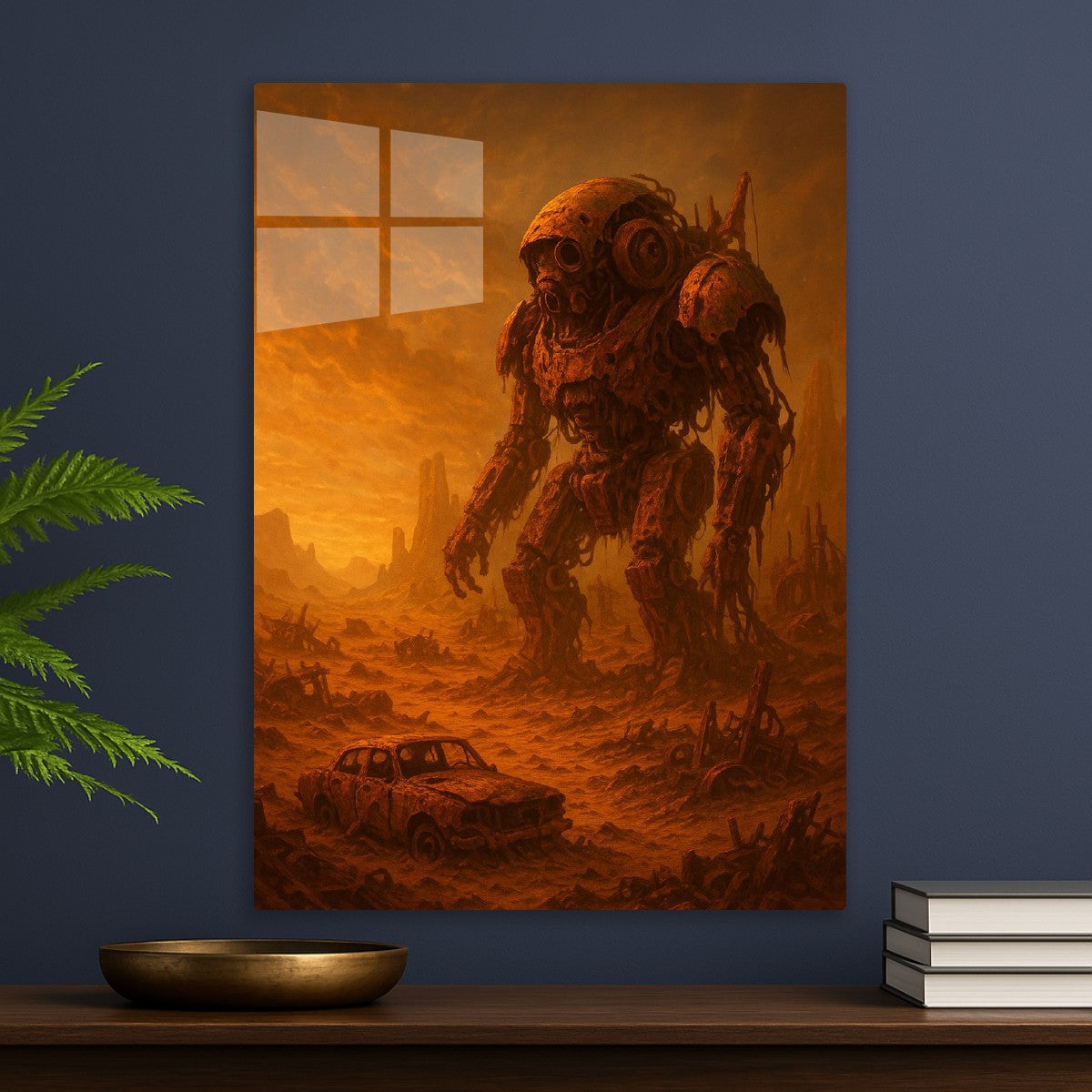 Rust Titan of the Dunes