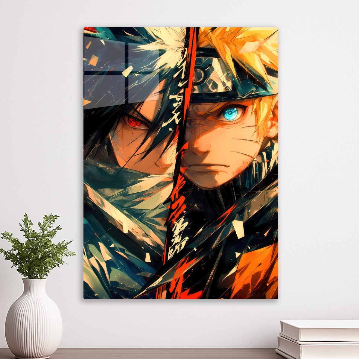 Naruto and Sasuke Uchiha