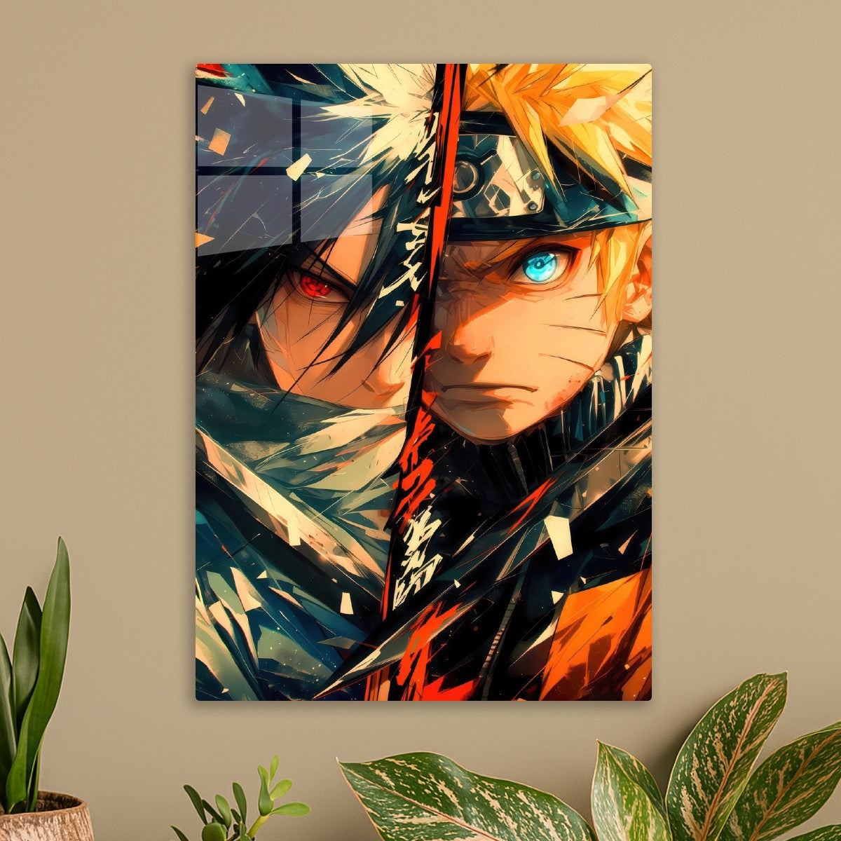 Naruto and Sasuke Uchiha
