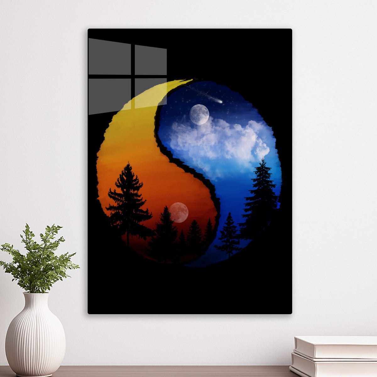 Fantasy Yin yang forest