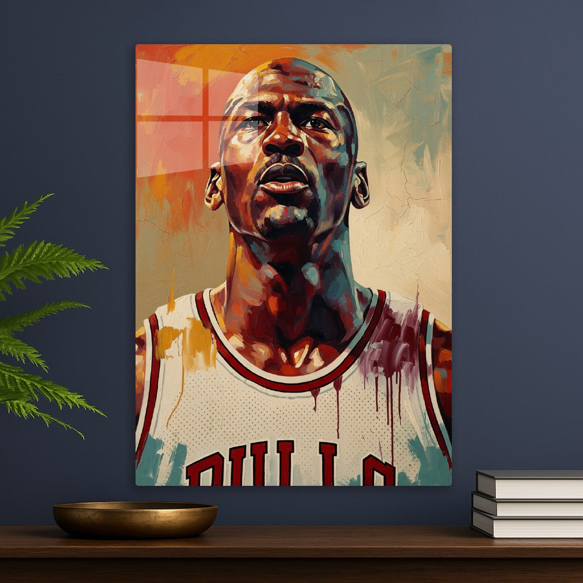 Michael Jordan abstract art