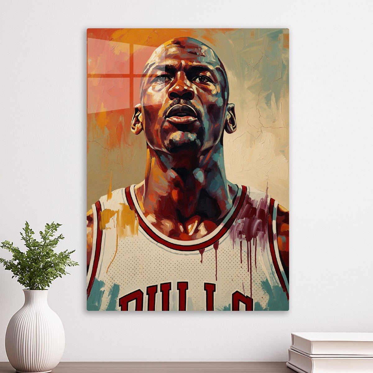 Michael Jordan abstract art