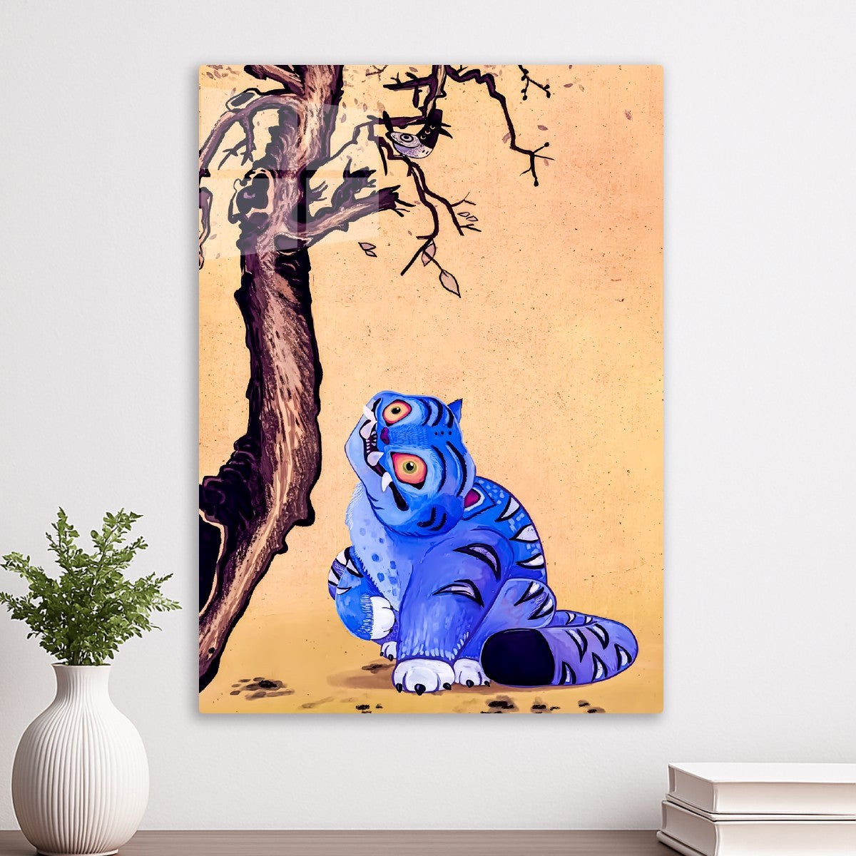 Derpy Tiger Drawing Art