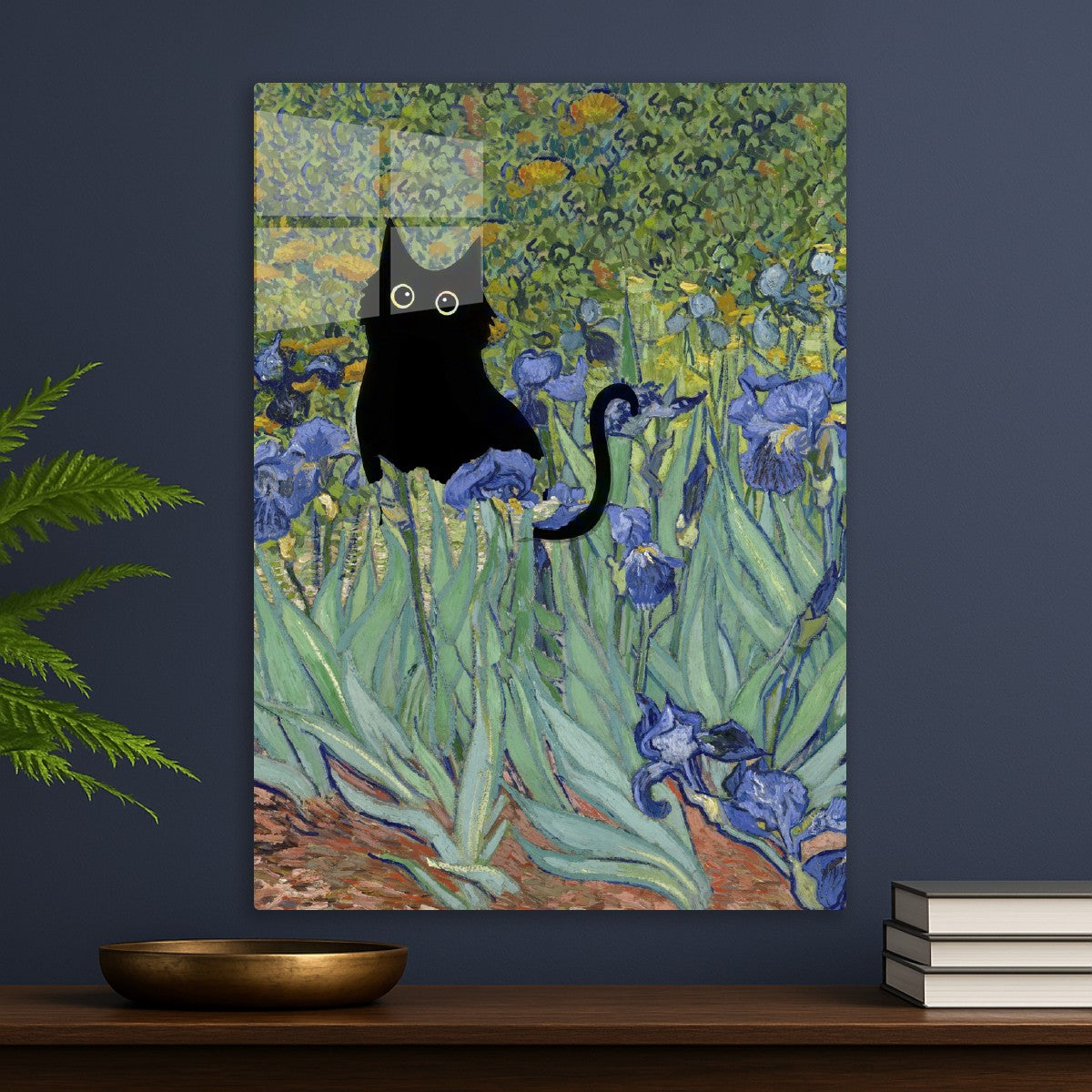 Black Cat Irises Flower