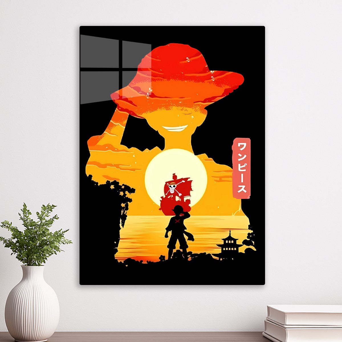 Luffy Going Merry Sunset, One Piece