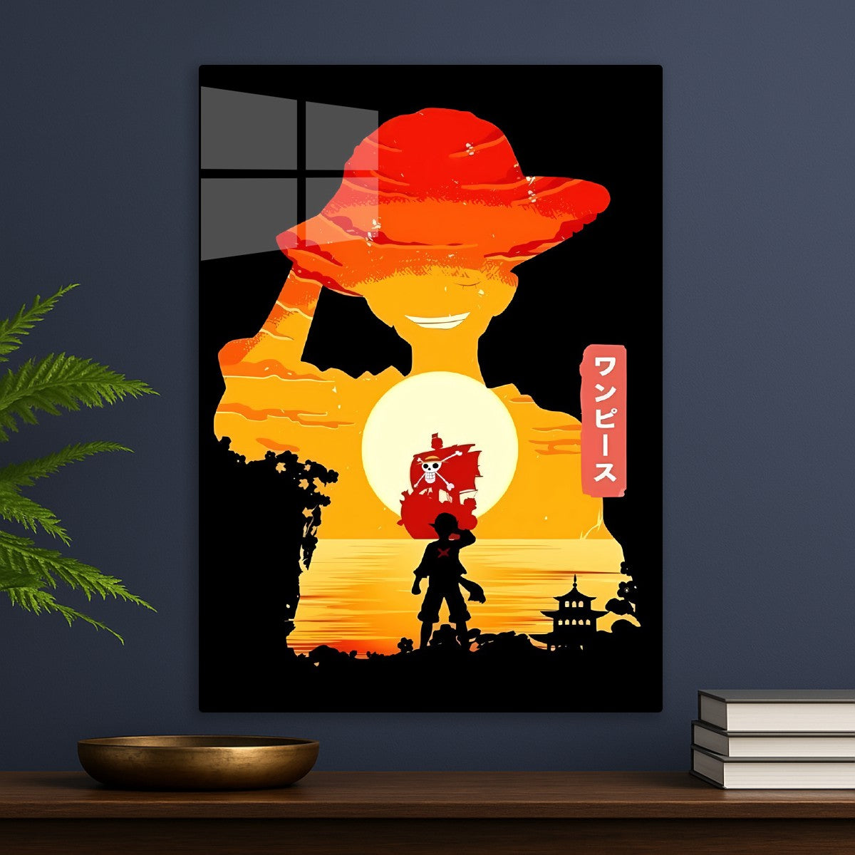 Luffy Going Merry Sunset, One Piece