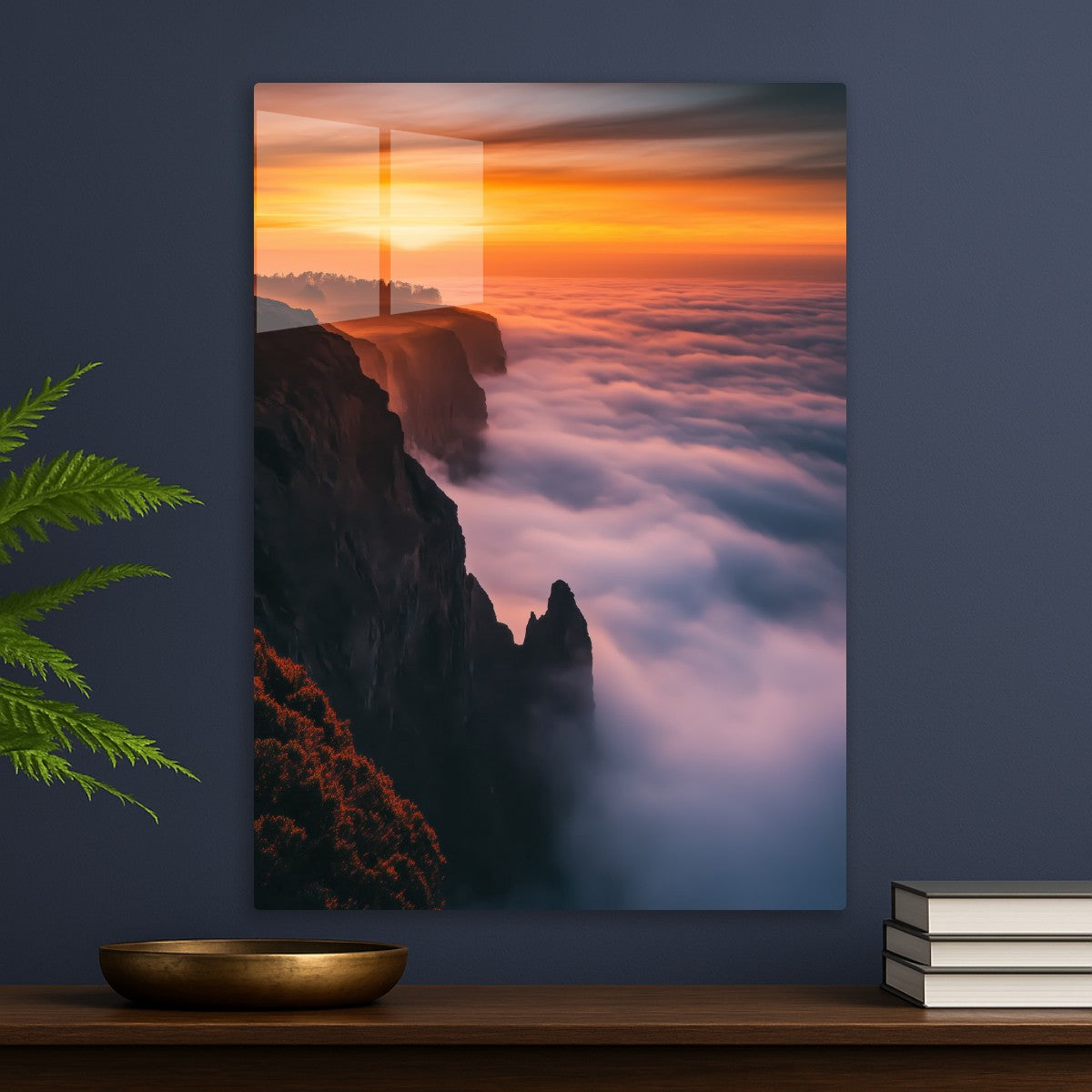 Sunset Above the Clouds