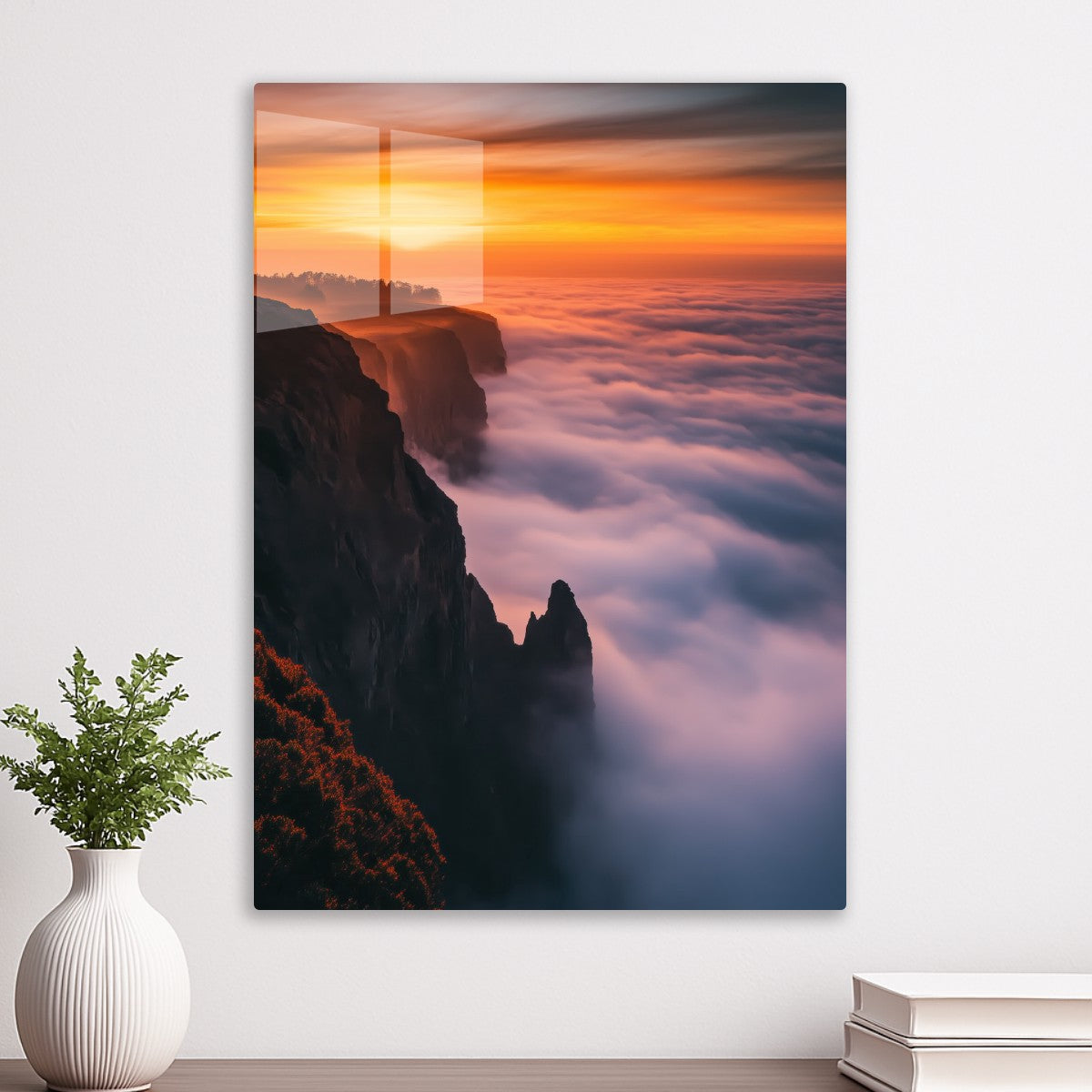 Sunset Above the Clouds