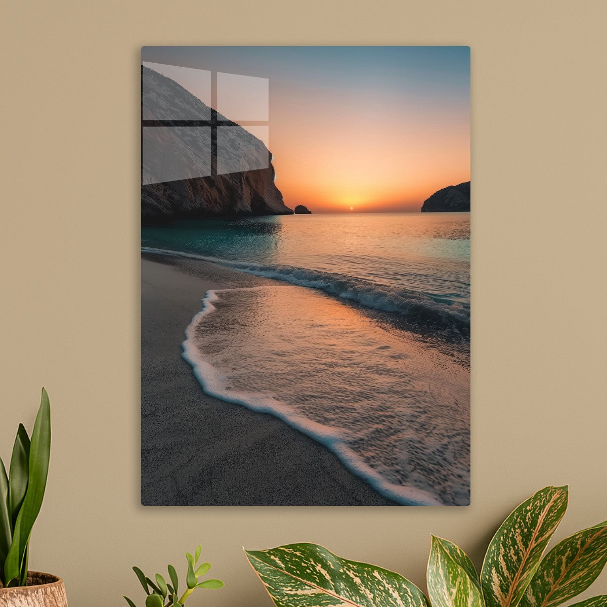 Golden Beach Sunset