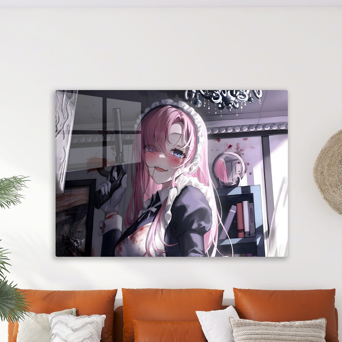 Anime Girl Holding a Gun