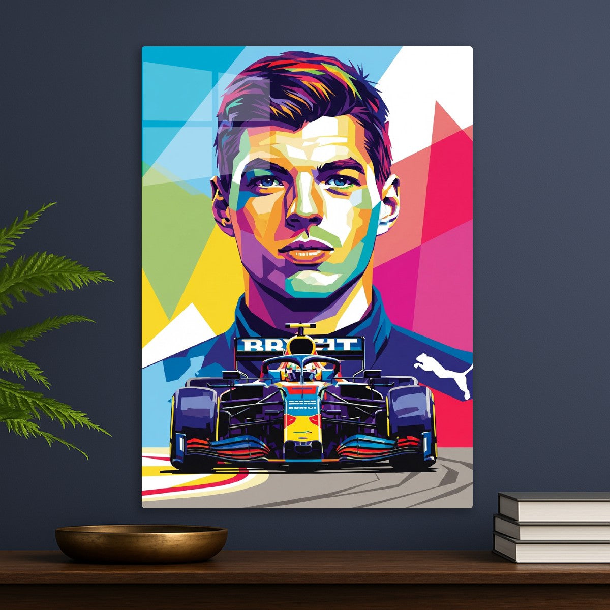 Max Verstappen WPAP art