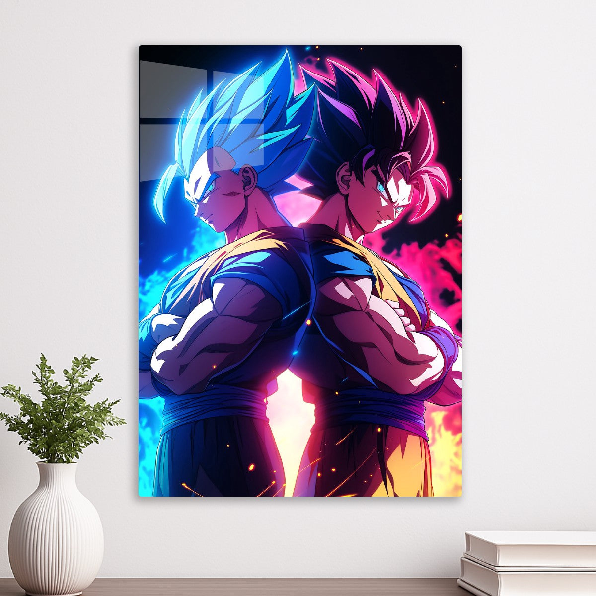 Goku and Vegeta
