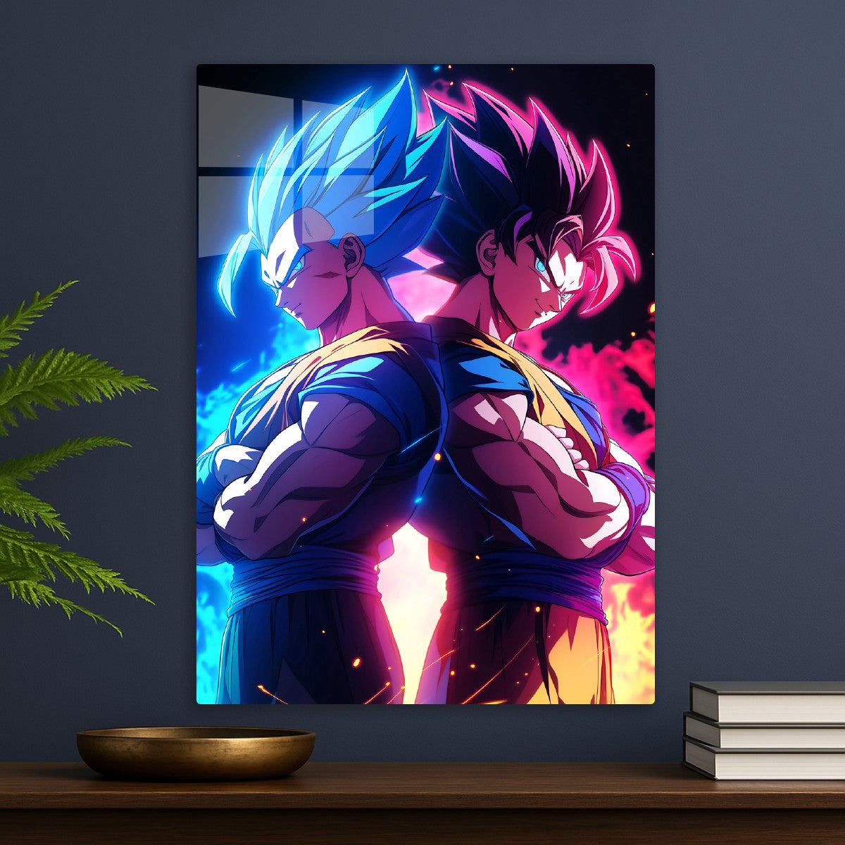 Goku and Vegeta