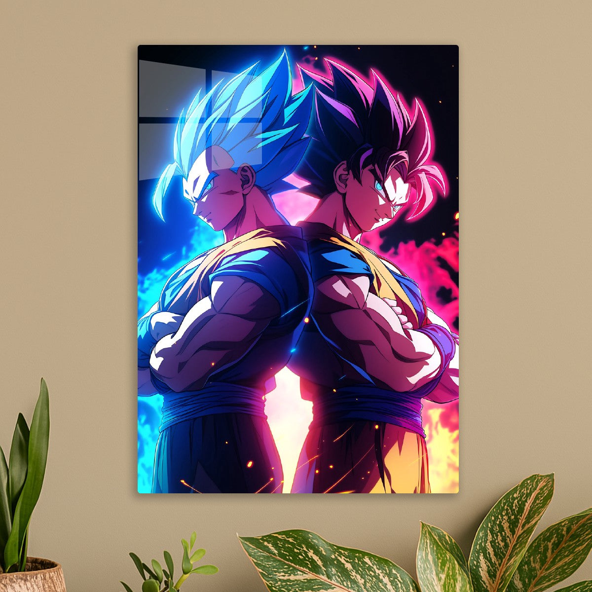 Goku and Vegeta