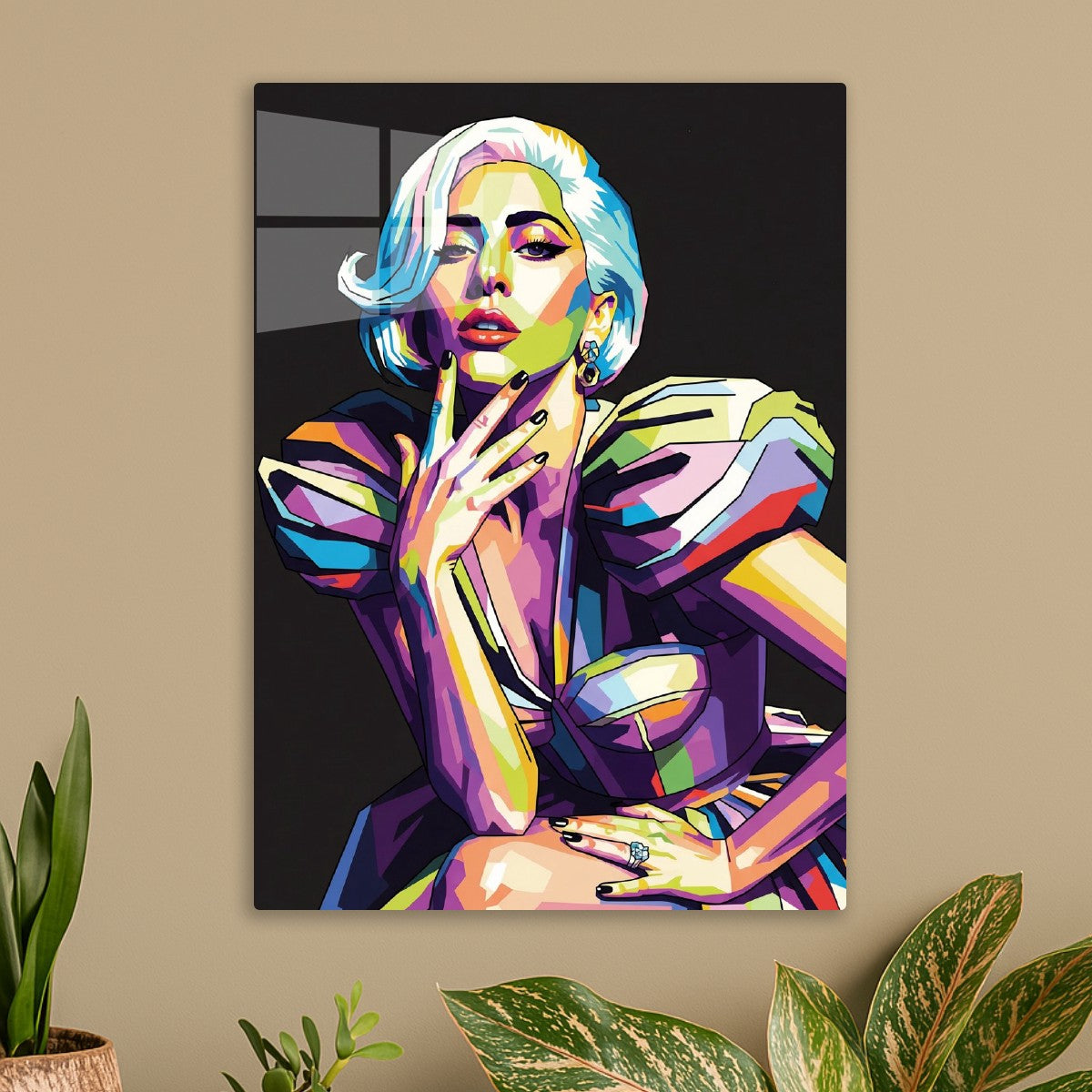 Lady Gaga pop art