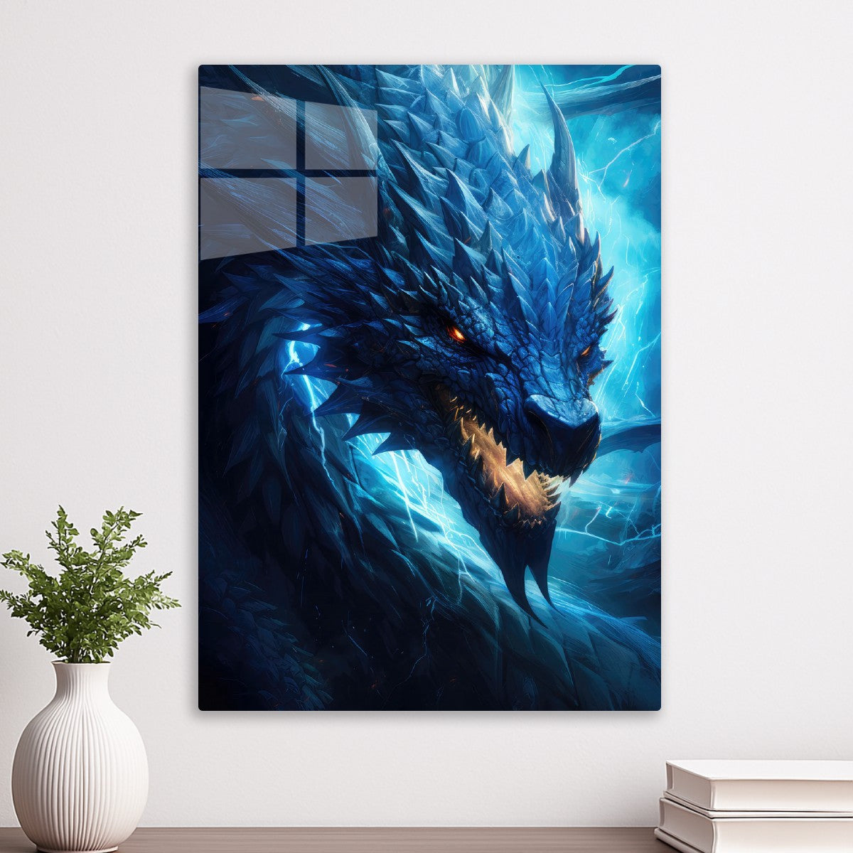Blue Dragon fantasy 