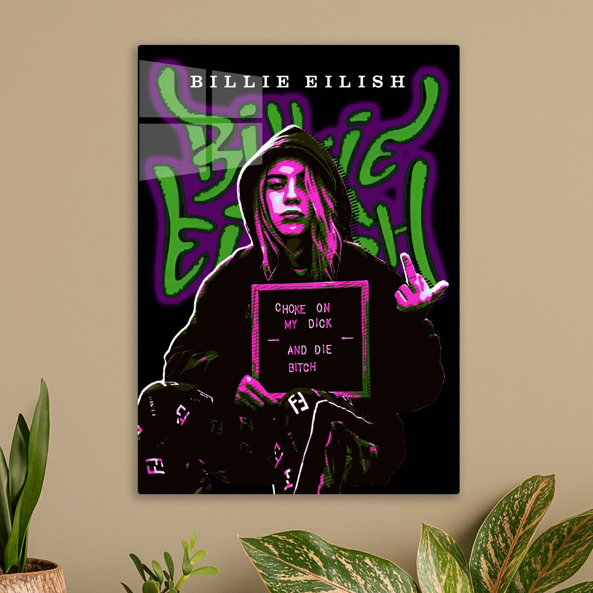 Billie eilish pop art