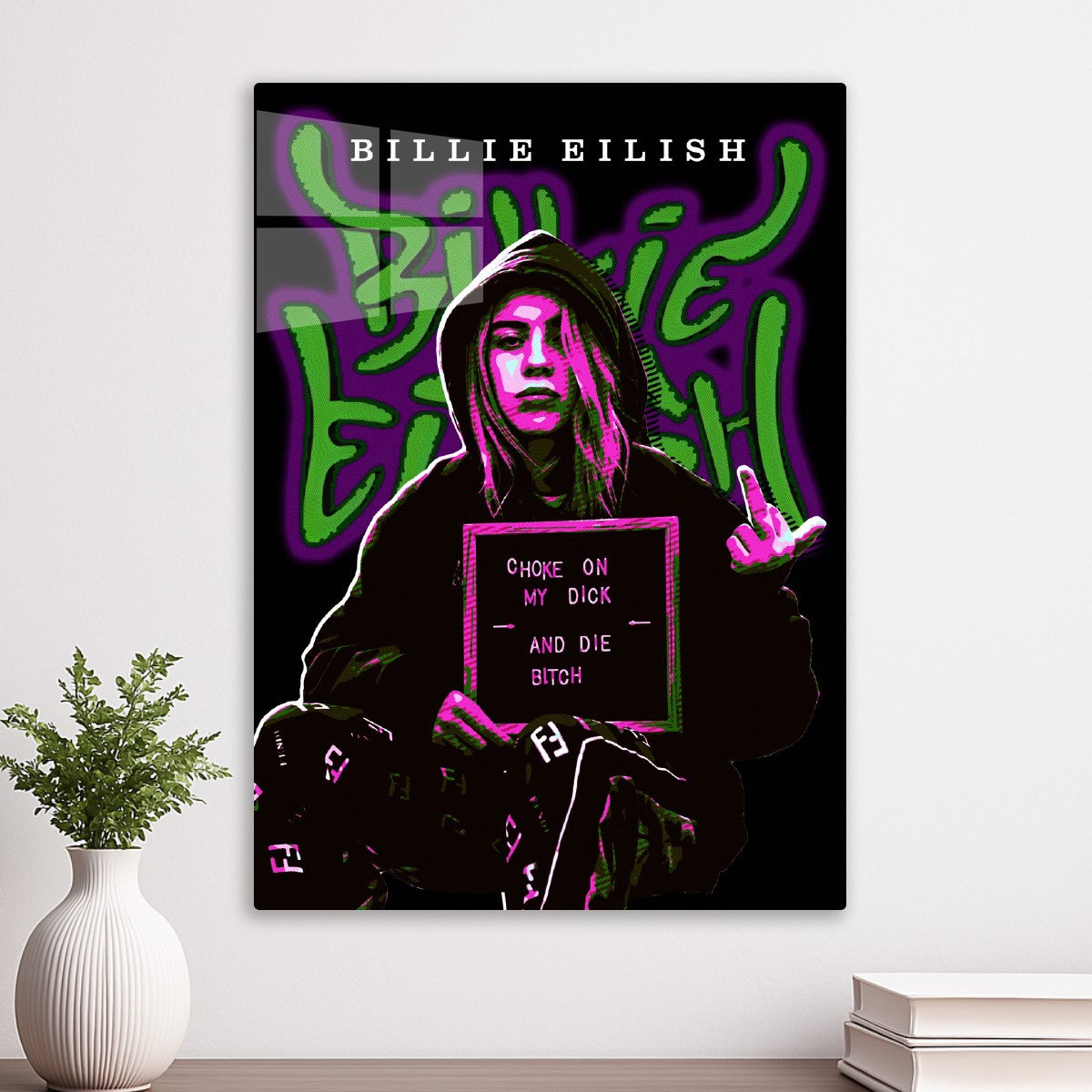 Billie eilish pop art