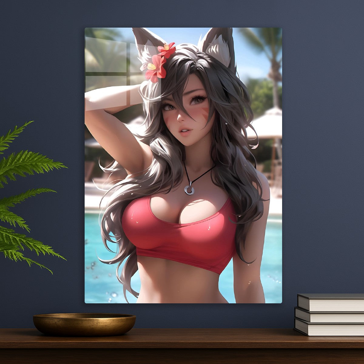 Bikini anime girl