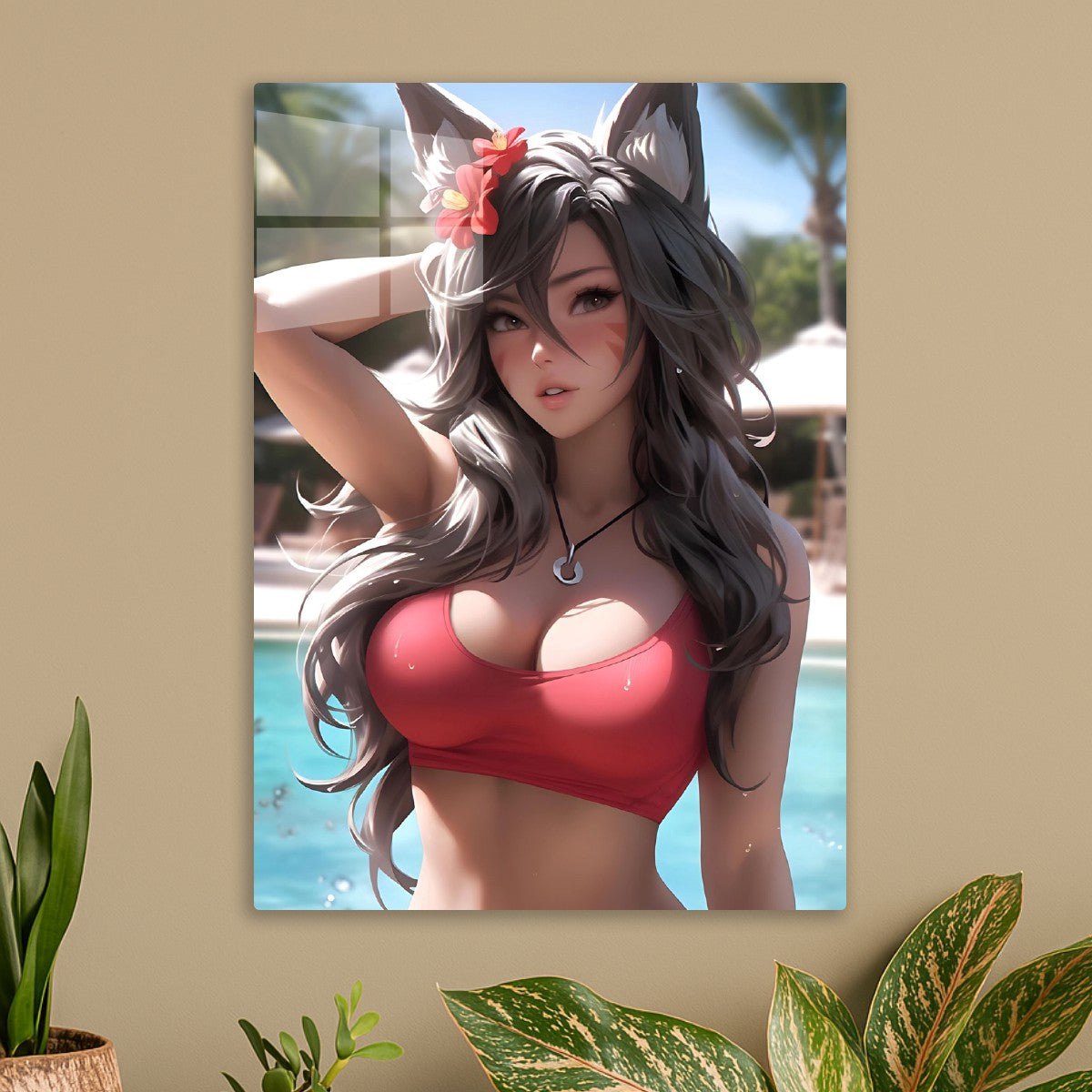 Bikini anime girl