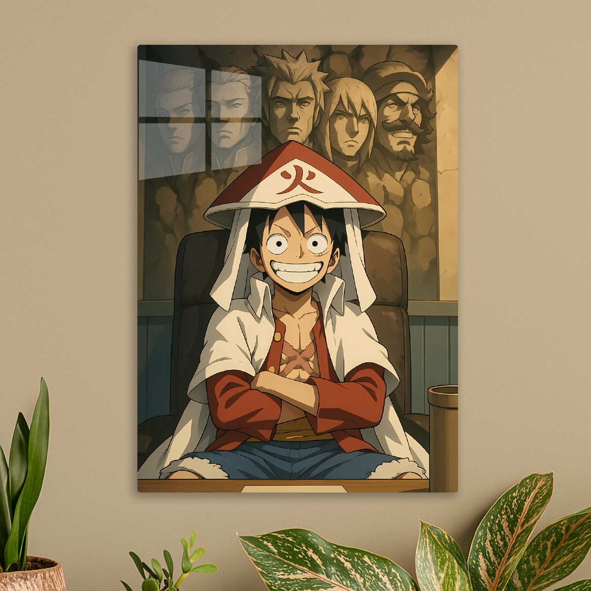 Hokage Luffy Crossover