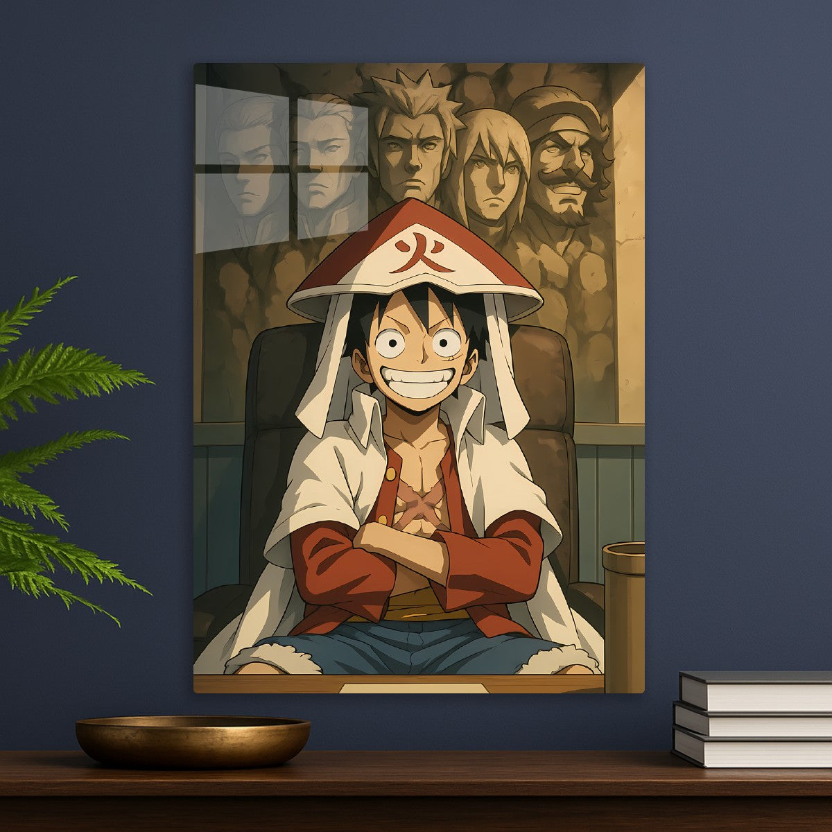 Hokage Luffy Crossover
