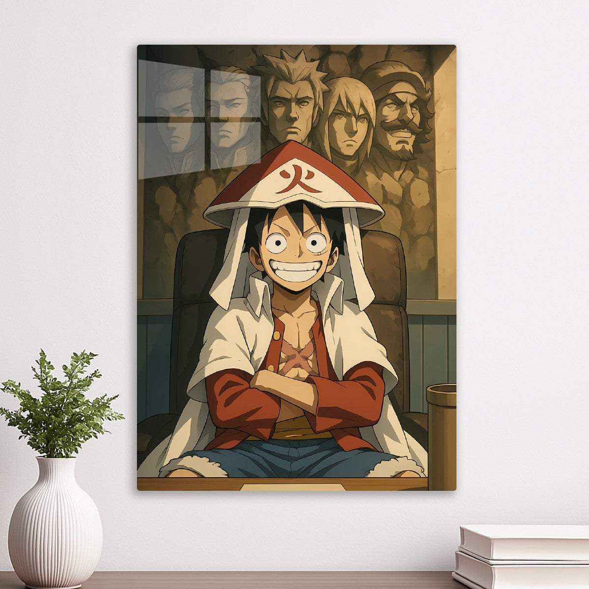 Hokage Luffy Crossover