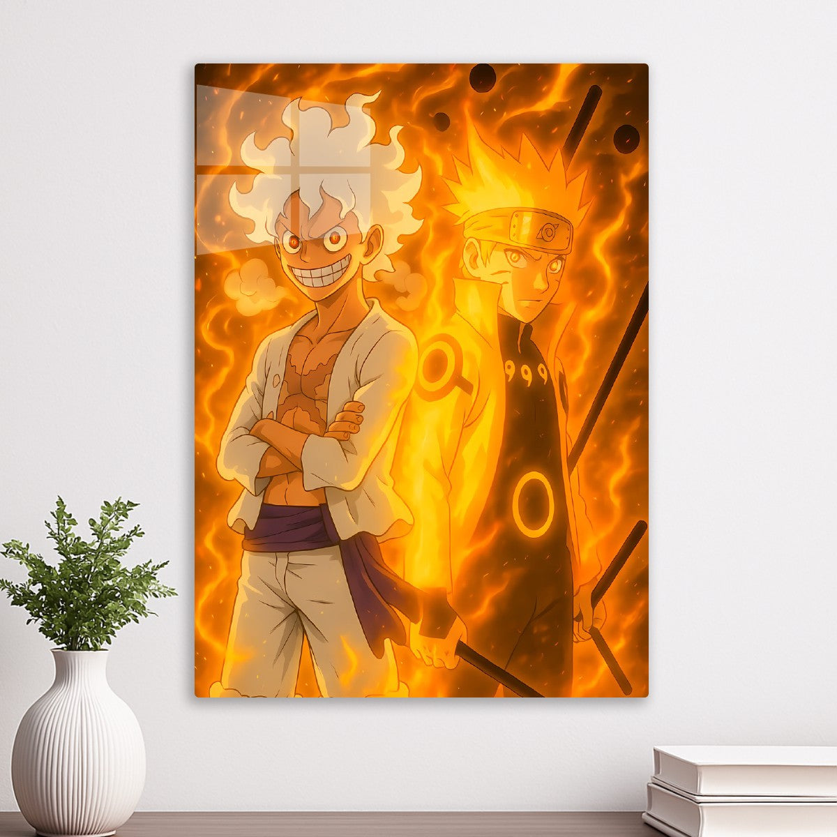 Naruto Kurama & Luffy Gear 5