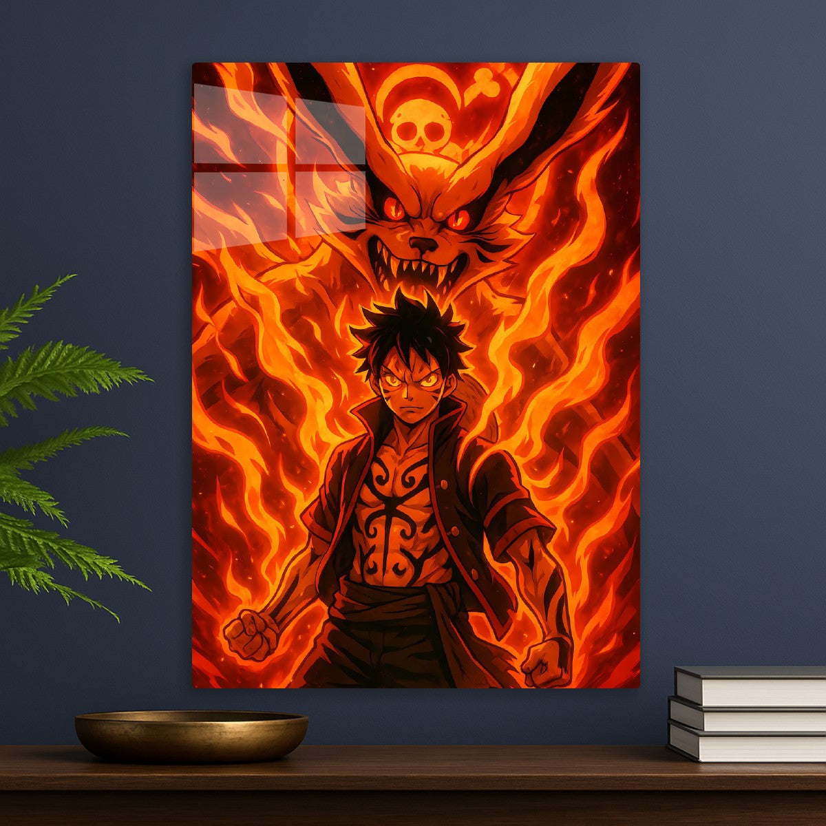 Luffy Kurama Mode Fusion