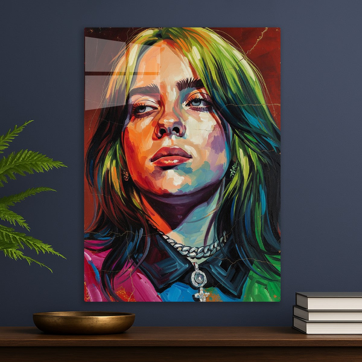 Billie Eilish abstract art