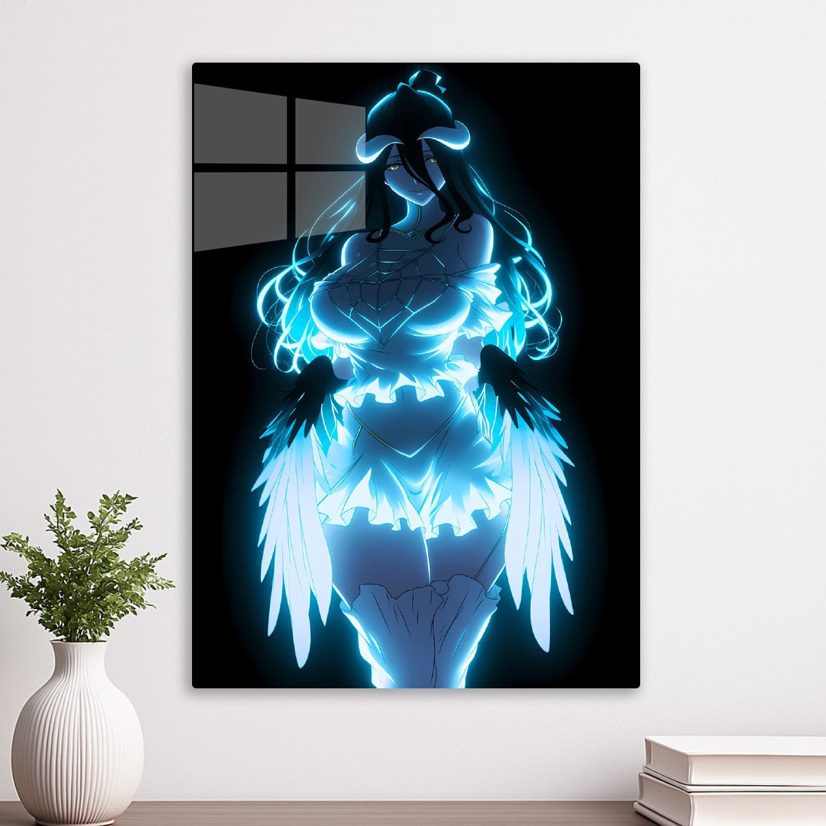 Albedo neon art, Overlord