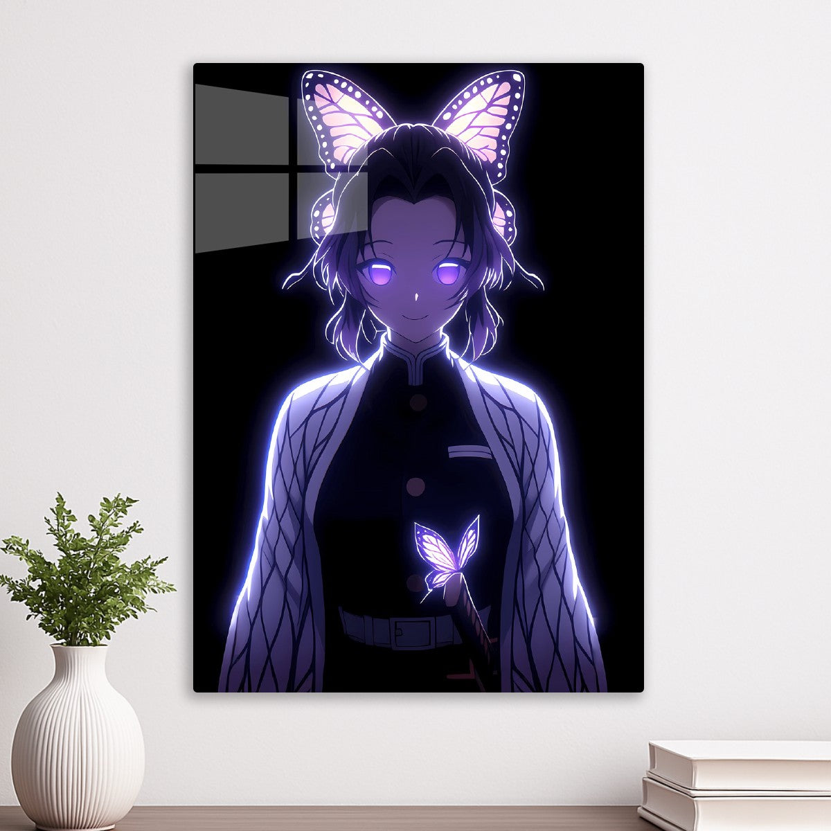 Shinobu Kochō portrait, Demon Slayer Kimetsu no Yaiba