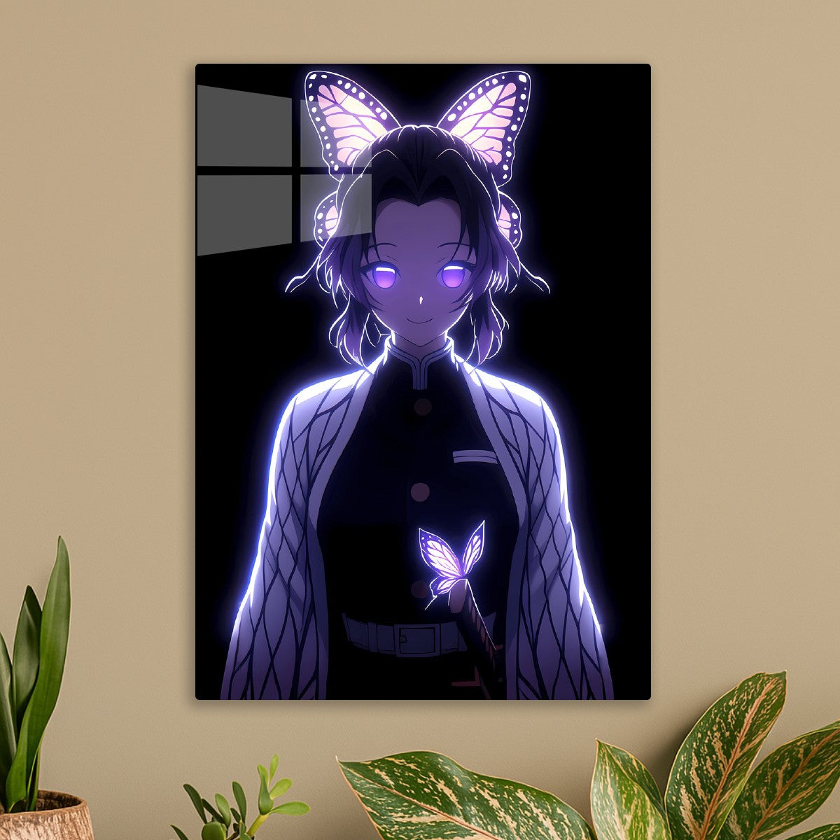 Shinobu Kochō portrait, Demon Slayer Kimetsu no Yaiba