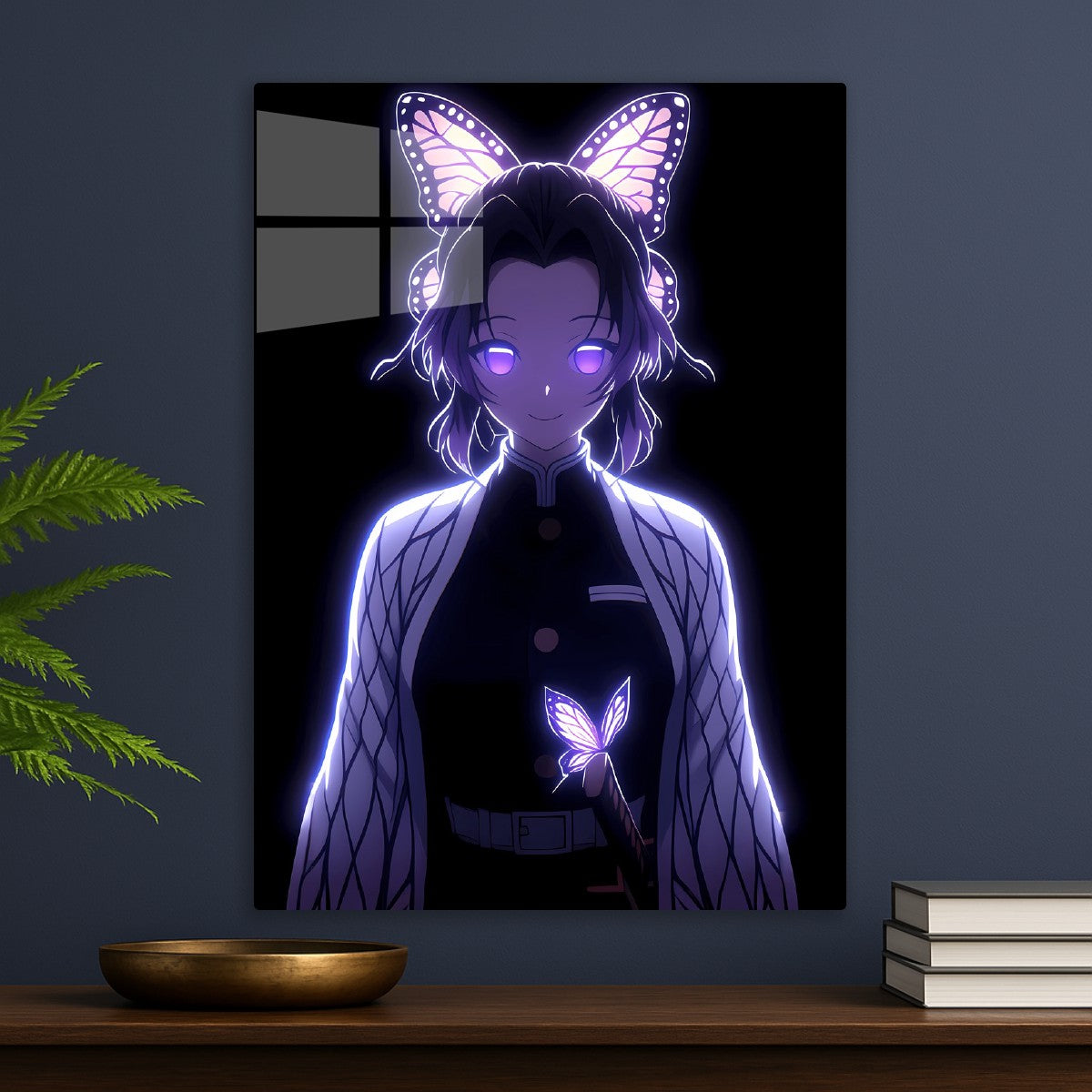 Shinobu Kochō portrait, Demon Slayer Kimetsu no Yaiba