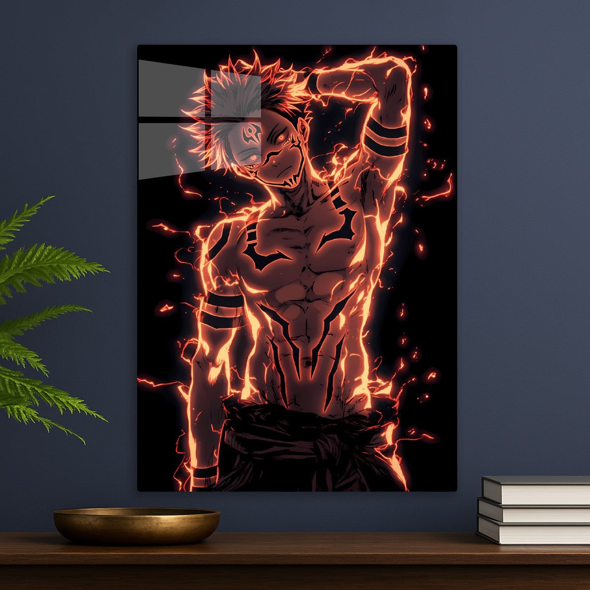 Ryomen Sukuna fire art, Jujutsu Kaisen