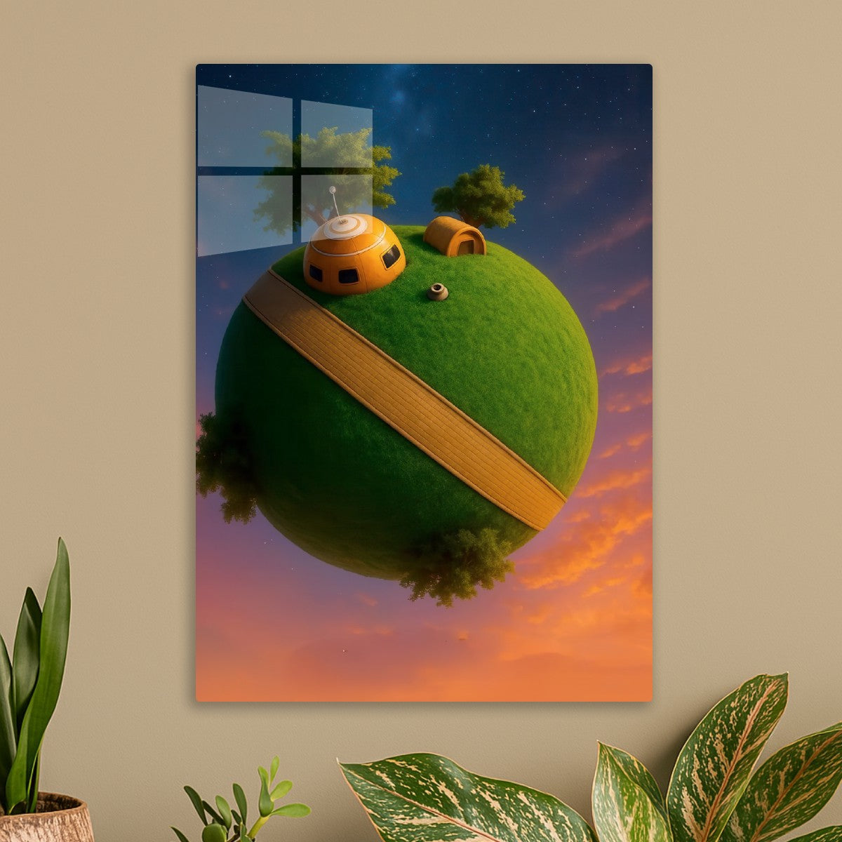  King Kai's Planet from the Dragon Ball Z