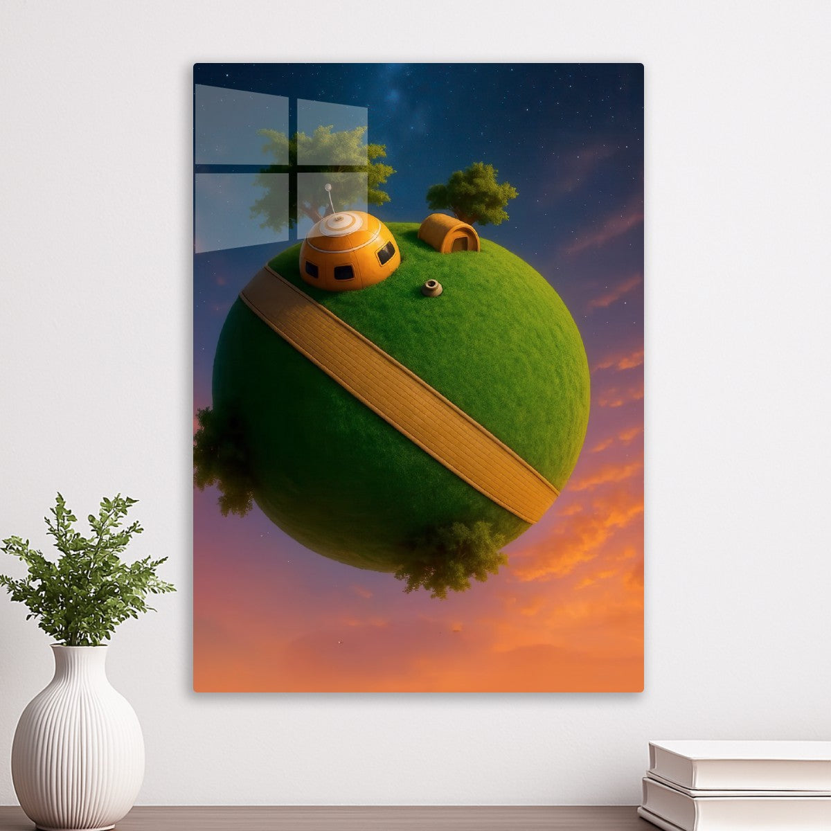  King Kai's Planet from the Dragon Ball Z
