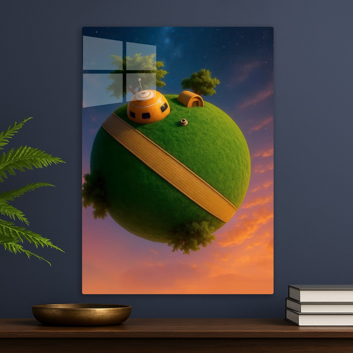  King Kai's Planet from the Dragon Ball Z