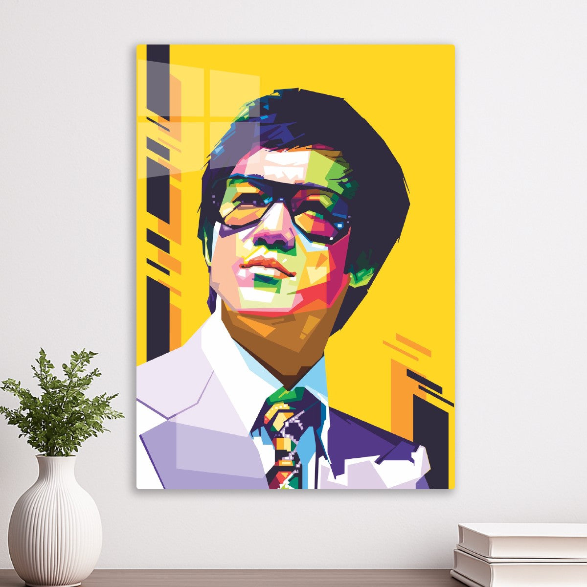 Bruce Lee WPAP Popart