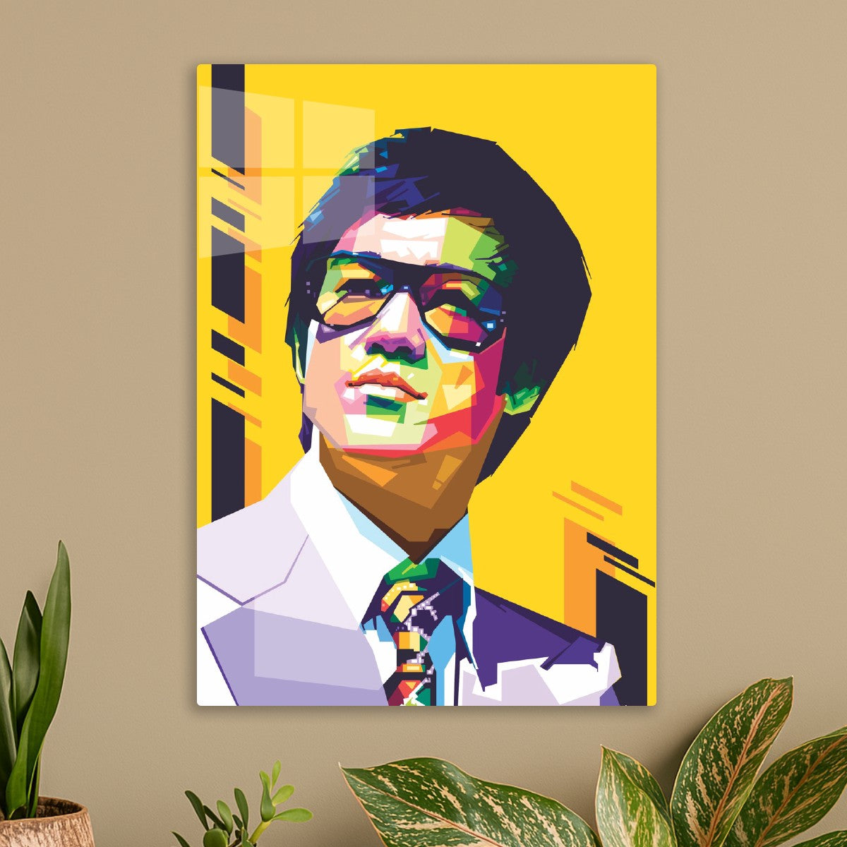 Bruce Lee WPAP Popart