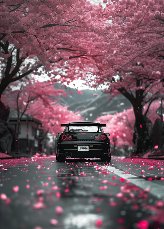 Nissan GT-R Sakura Trees