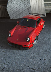 Retro Red Widebody Beast