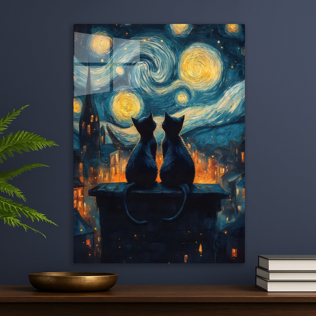 Starry Night Cats