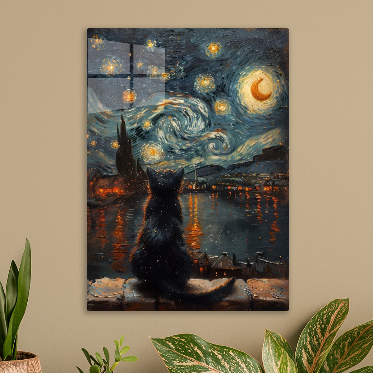 Starry Night Cats