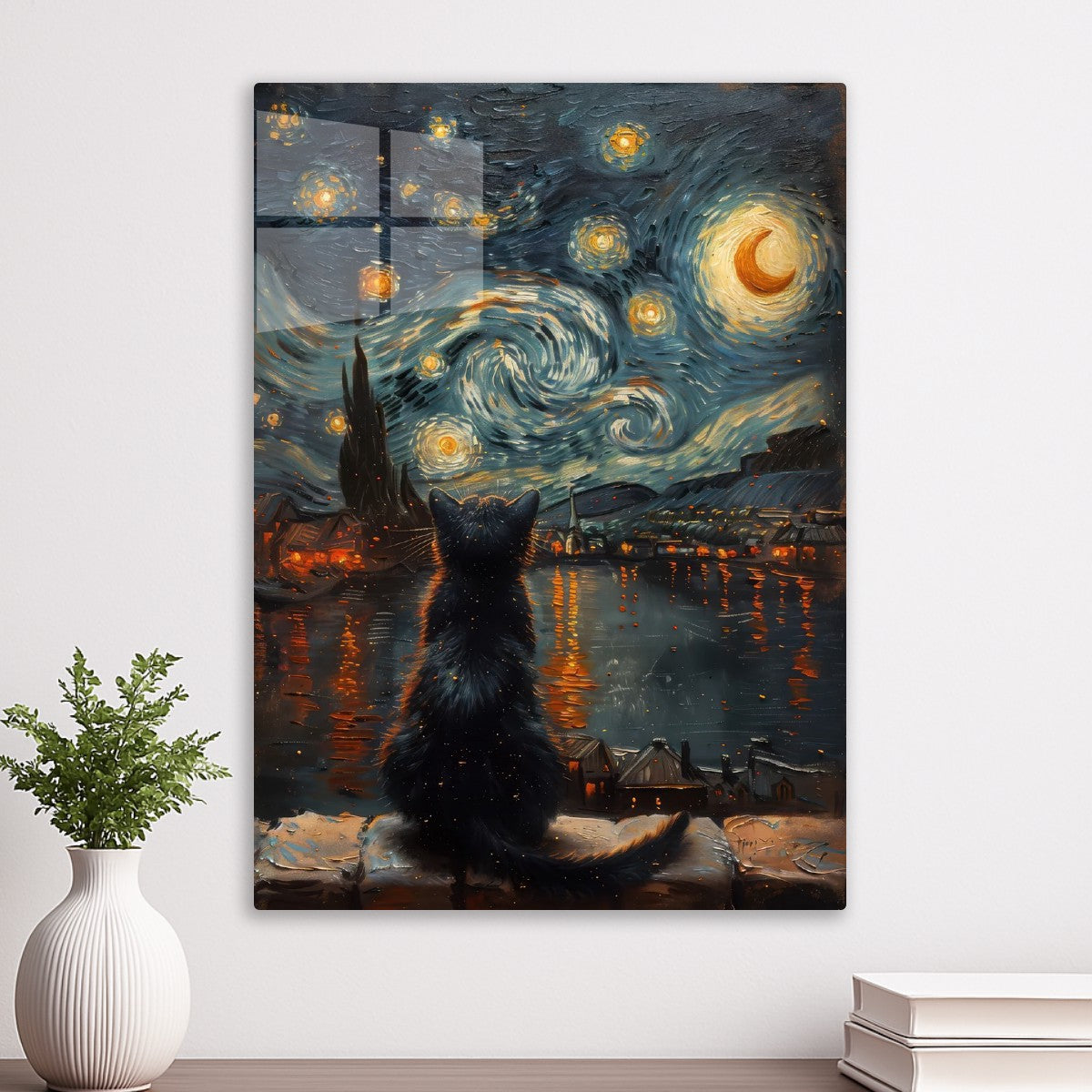 Starry Night Cats
